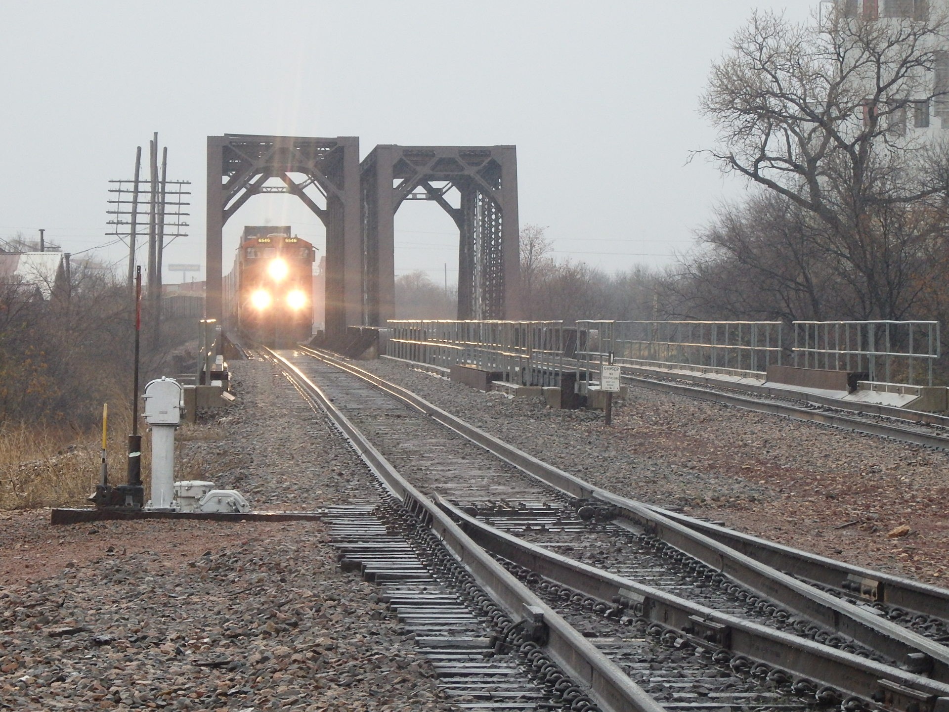Foto: tren de Burlington Northern & Santa Fe - Wichita Falls (Texas), Estados Unidos