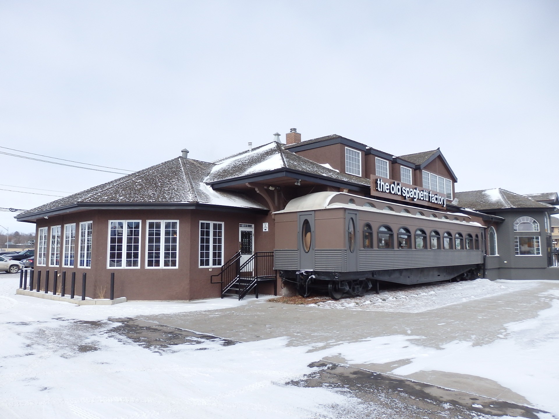 Foto: frente a la ex estación de Canadian Pacific - Saskatoon (Saskatchewan), Canadá
