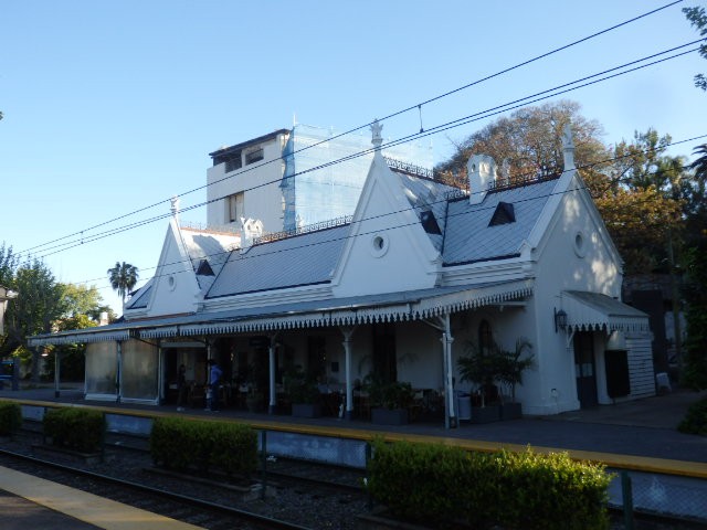 Foto: estación Punta Chica del Tren de la Costa - Victoria (Buenos Aires), Argentina
