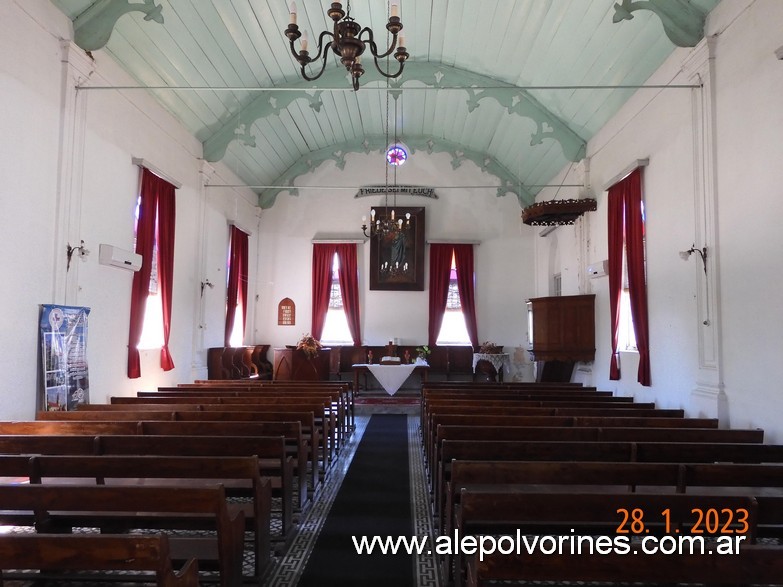 Foto: Nueva Helvecia ROU - Iglesia Evangélica - Colonia Suiza (Colonia),  Uruguay