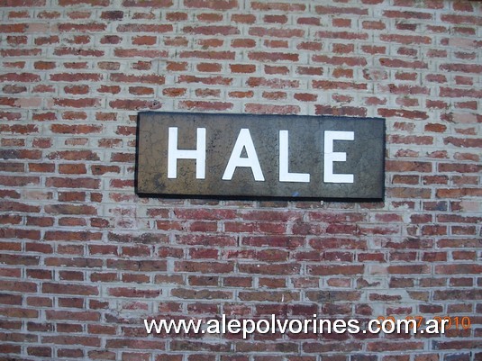 Foto: Estación Hale - Hale (Buenos Aires), Argentina