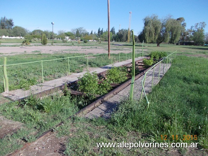 Foto: Estación Lujan de Cuyo - Mesa Giratoria - Lujan de Cuyo (Mendoza), Argentina