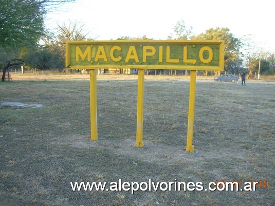 Foto: Estación Macapillo - Macapillo (Salta), Argentina