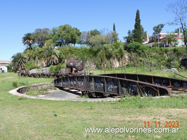 Foto: Estación Fray Bentos ROU - Mesa Giratoria - Fray Bentos (Río Negro), Uruguay
