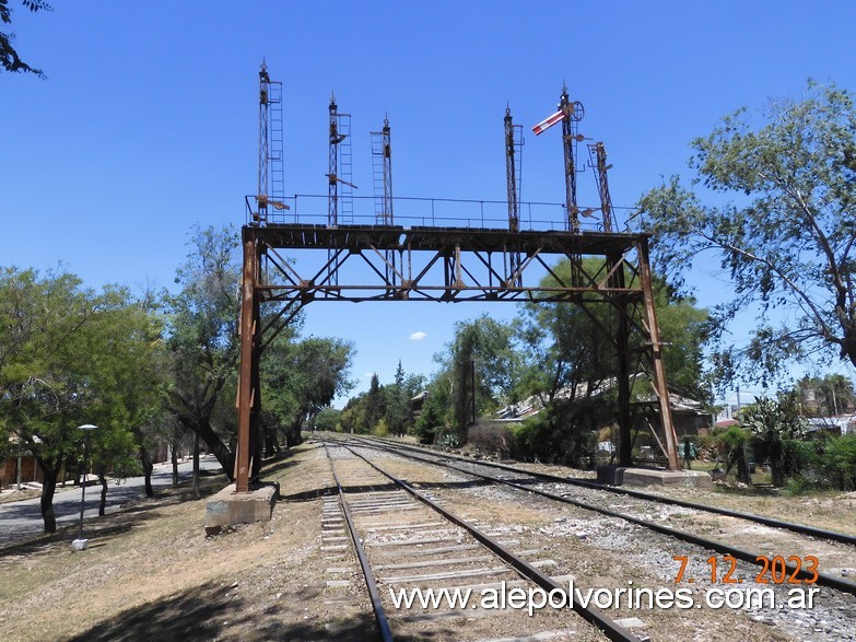 Foto: Estación Villa María FCCA - Puente señales - Villa Maria (Córdoba), Argentina