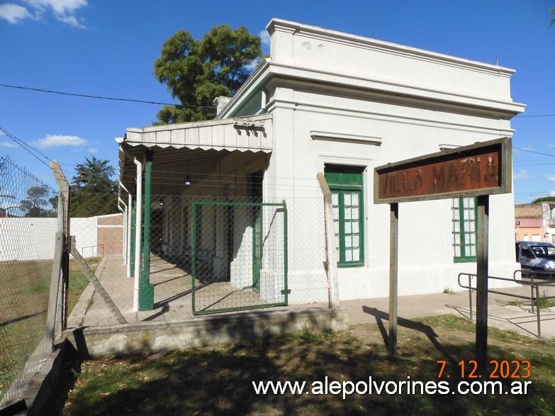 Foto: Ex estación Villa María FCVMR - Villa Maria (Córdoba), Argentina