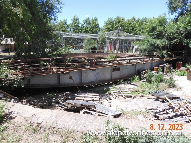 Foto: Estación Bell Ville - Mesa Giratoria - Bell Ville (Córdoba), Argentina