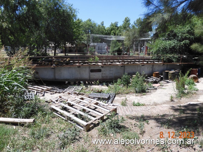 Foto: Estación Bell Ville - Mesa Giratoria - Bell Ville (Córdoba), Argentina