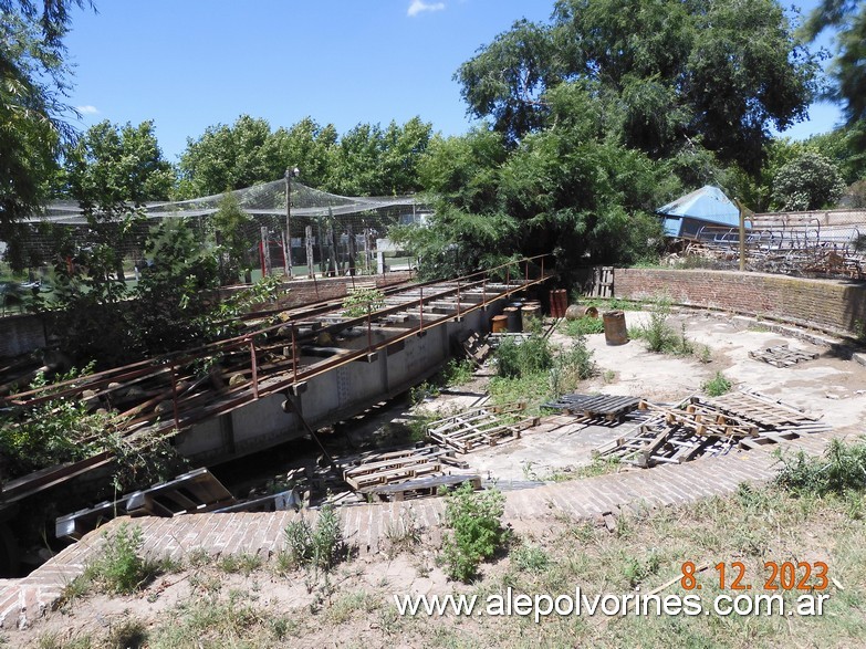 Foto: Estación Bell Ville - Mesa Giratoria - Bell Ville (Córdoba), Argentina