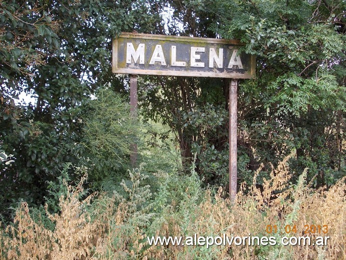 Foto: Estación Malena - Malena (Córdoba), Argentina