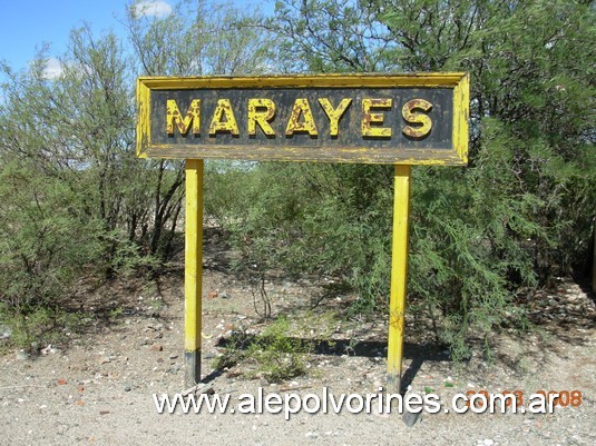 Foto: Estación Marayes - Marayes (San Juan), Argentina