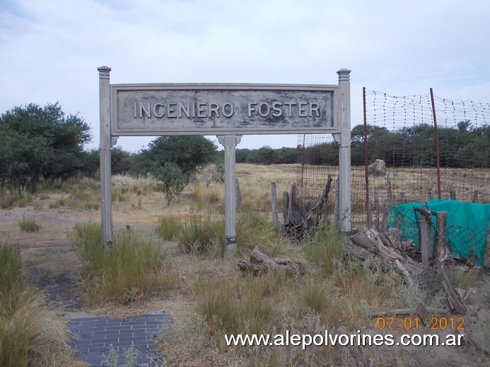 Foto: Estación Ingeniero Foster - Ingeniero Foster (La Pampa), Argentina