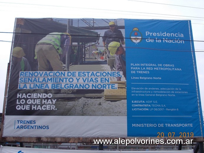 Foto: Estación Ingeniero Pablo Nogues - Ingeniero Pablo Nogues (Buenos Aires), Argentina