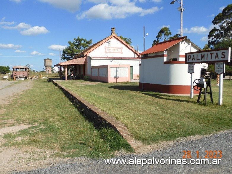 Foto: Estación Palmitas ROU - Palmitas (Soriano), Uruguay