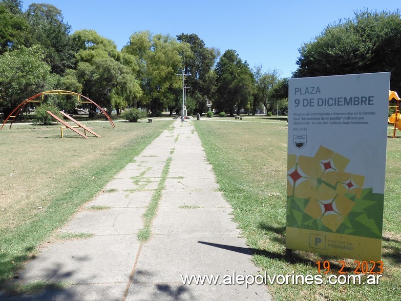 Foto: Juan Anchorena - Plaza 9 de Diciembre - Juan Anchorena (Buenos Aires), Argentina