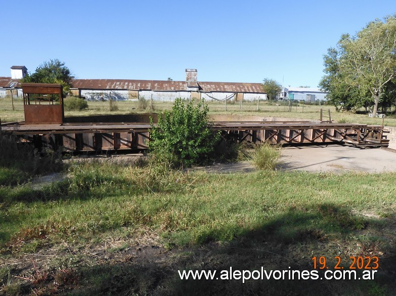 Foto: Estación Pergamino FCCA - Mesa Giratoria - Pergamino (Buenos Aires), Argentina