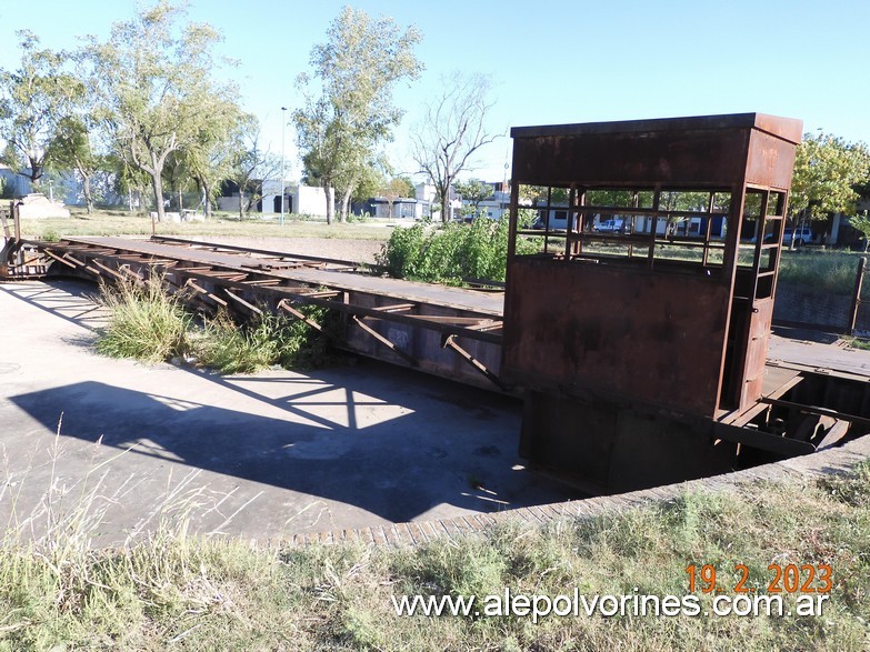 Foto: Estación Pergamino FCCA - Mesa Giratoria - Pergamino (Buenos Aires), Argentina