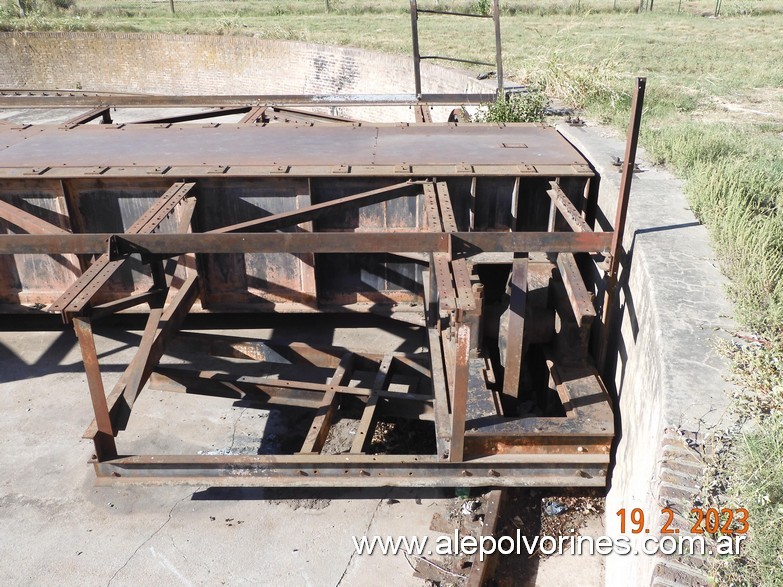 Foto: Estación Pergamino FCCA - Mesa Giratoria - Pergamino (Buenos Aires), Argentina