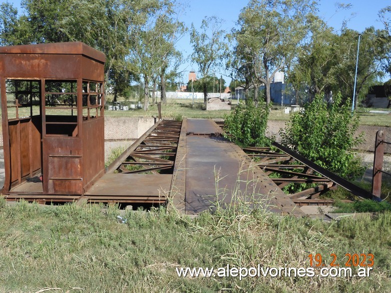 Foto: Estación Pergamino FCCA - Mesa Giratoria - Pergamino (Buenos Aires), Argentina