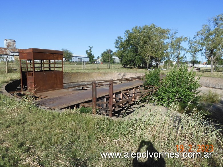 Foto: Estación Pergamino FCCA - Mesa Giratoria - Pergamino (Buenos Aires), Argentina