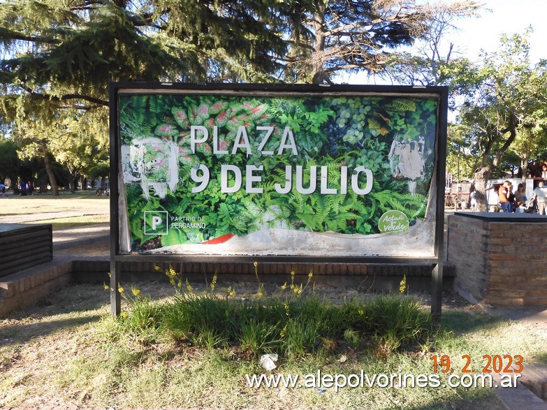Foto: Pergamino - Plaza 9 de Julio - Pergamino (Buenos Aires), Argentina