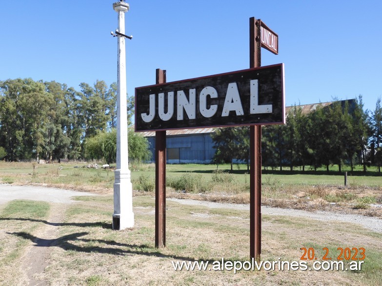 Foto: Estación Juncal - Juncal (Santa Fe), Argentina