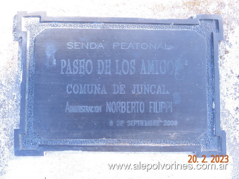 Foto: Juncal - Paseo de los Amigos - Juncal (Santa Fe), Argentina