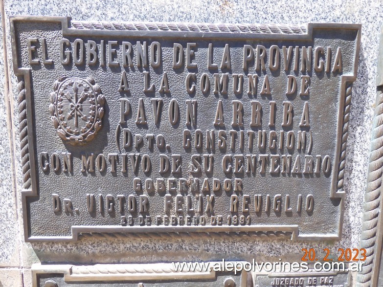 Foto: Pavón Arriba - Plaza San Martin - Pavón Arriba (Santa Fe), Argentina