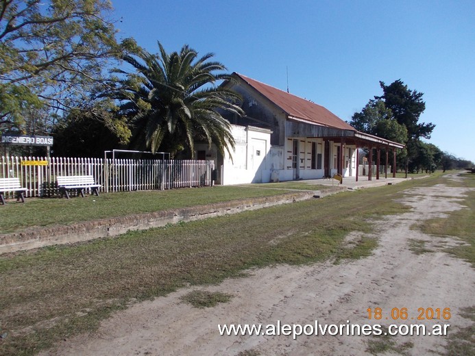 Foto: Estación Ingeniero Boasi - Sarmiento (Santa Fe), Argentina