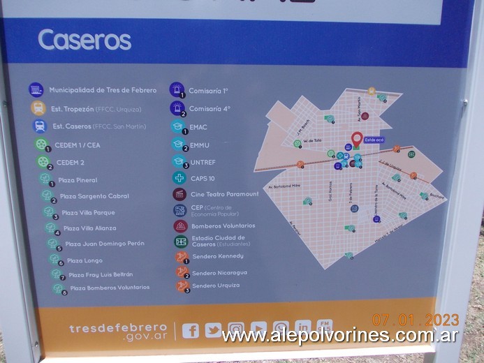 Foto: Caseros - Plaza de la Unidad Nacional - Caseros (Buenos Aires), Argentina