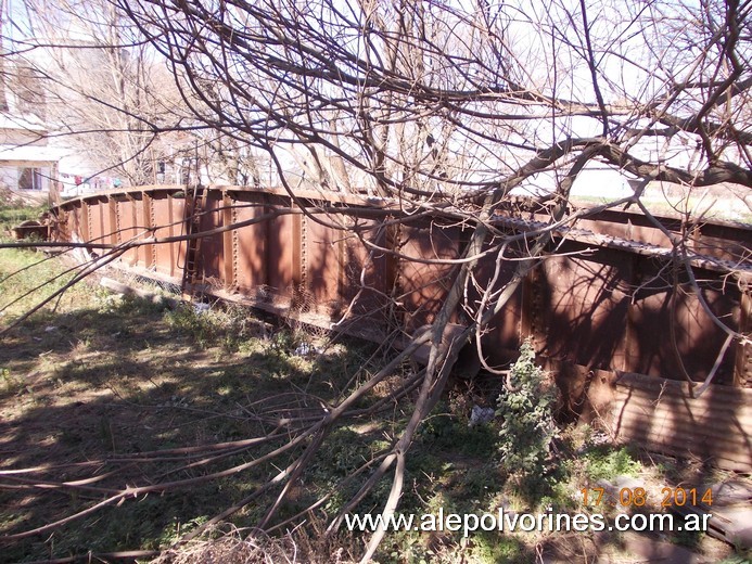 Foto: Estación Intendente Alvear - Mesa Giratoria - Intendente Alvear (La Pampa), Argentina