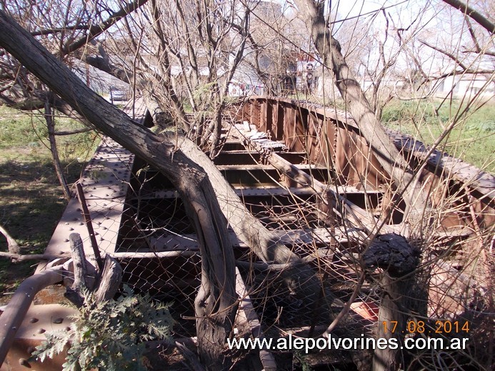 Foto: Estación Intendente Alvear - Mesa Giratoria - Intendente Alvear (La Pampa), Argentina