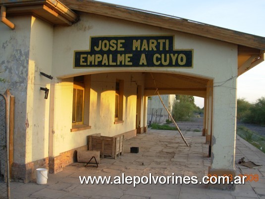 Foto: Estación José Marti - La Chimbera (San Juan), Argentina