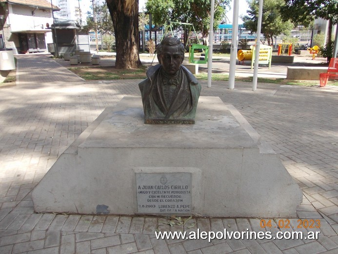 Foto: Sáenz Peña - Plaza Mariano Moreno - Busto Mariano Moreno - Sáenz Peña (Buenos Aires), Argentina