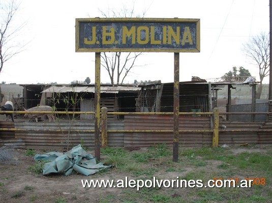 Foto: Estación J.B.Molina - Juan Bernabe Molina (Santa Fe), Argentina