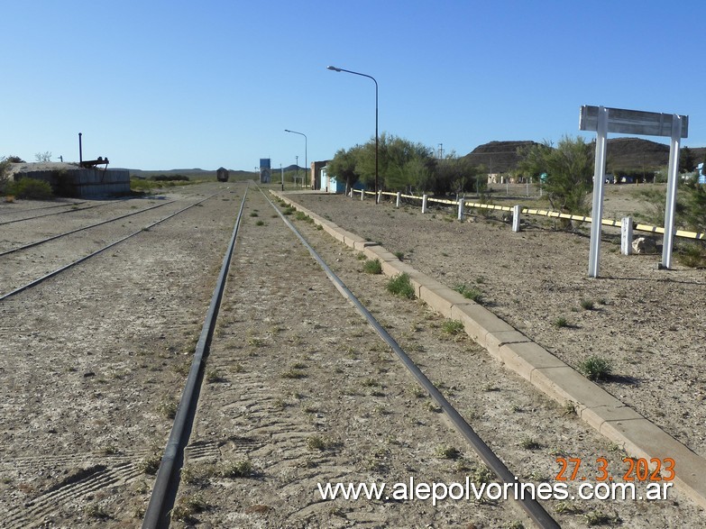 Foto: Estación Aguada Cecilio - Aguada Cecilio (Río Negro), Argentina