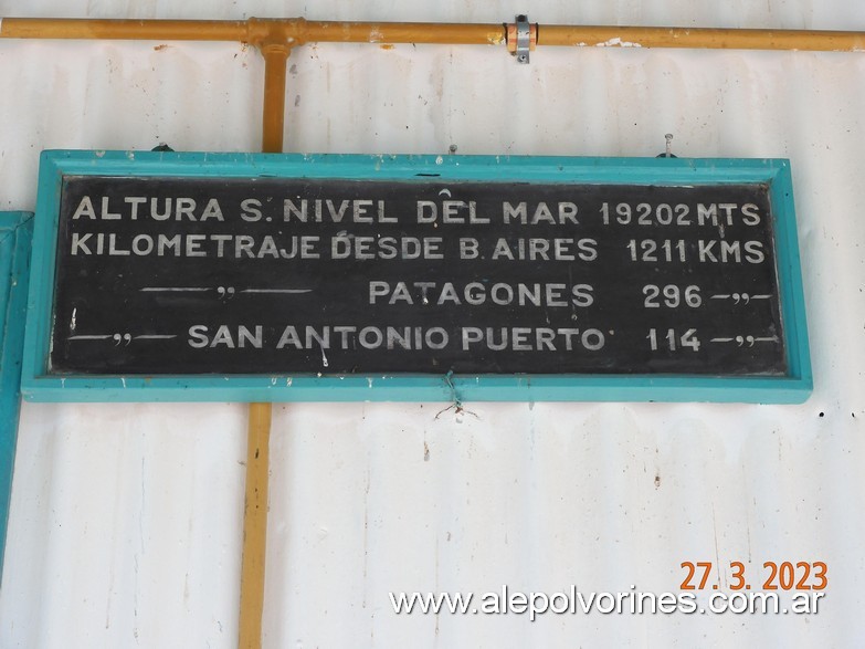 Foto: Estación Valcheta - Valcheta (Río Negro), Argentina