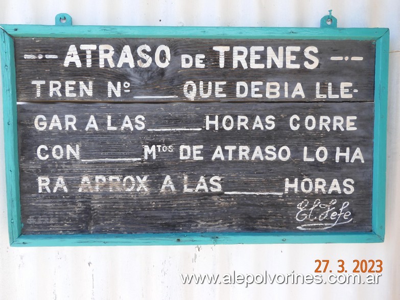 Foto: Estación Valcheta - Valcheta (Río Negro), Argentina