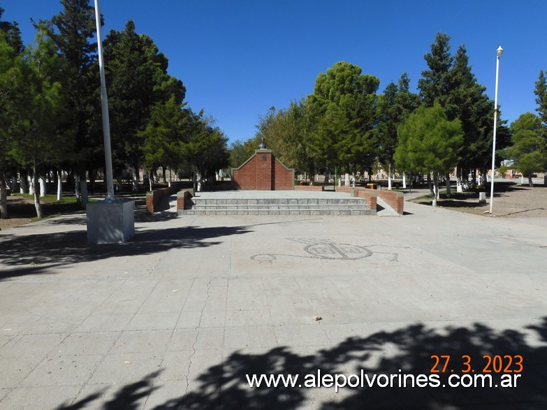 Foto: Ministro Ramos Mexia - Plaza San Martin - Ministro Ramos Mexia (Río Negro), Argentina