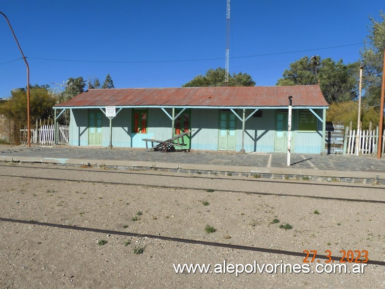 Foto: Estación Los Menucos - Los Menucos (Río Negro), Argentina