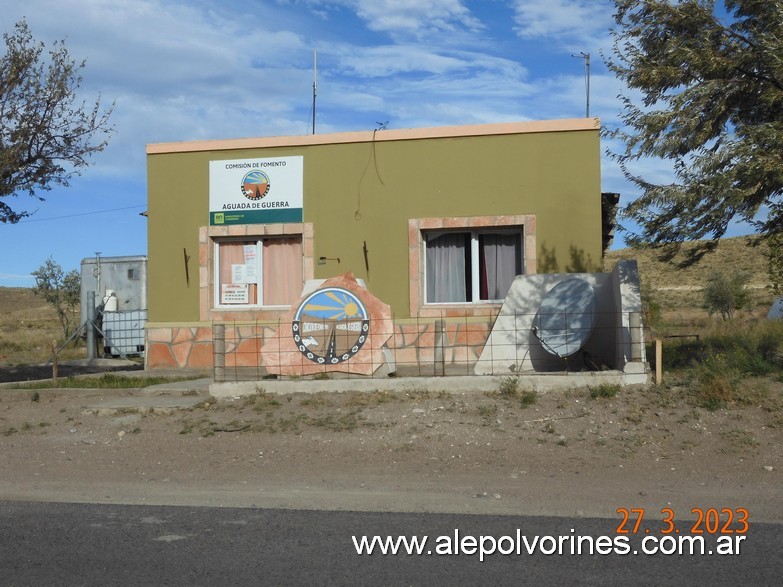 Foto: Aguada de Guerra - Comisión de Fomento - Aguada de Guerra (Río Negro), Argentina