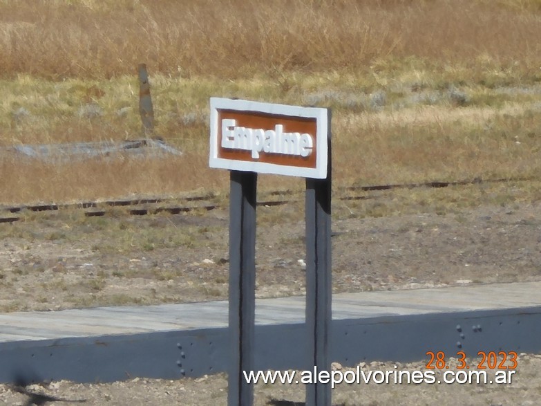 Foto: Estación Empalme Km 648 - Ingeniero Jacobacci (Río Negro), Argentina