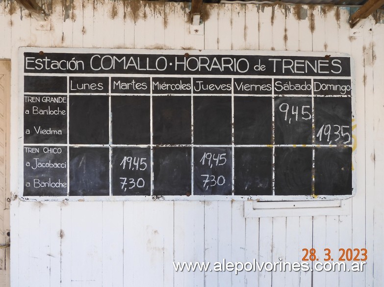 Foto: Estación Comallo - Comallo (Río Negro), Argentina