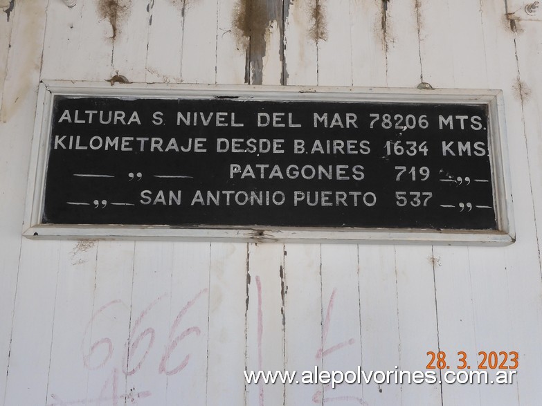 Foto: Estación Comallo - Comallo (Río Negro), Argentina