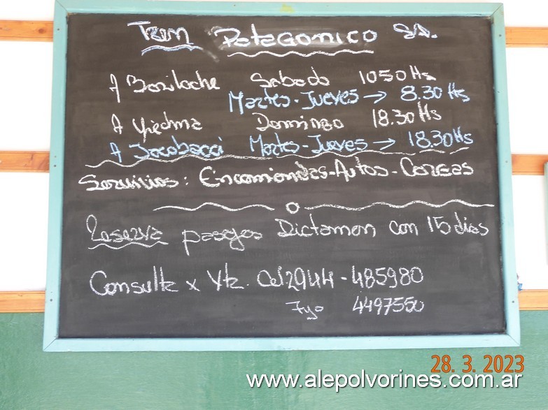 Foto: Estación Pilcaniyeu - Pilcaniyeu (Río Negro), Argentina