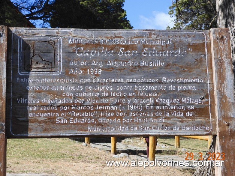 Foto: San Carlos de Bariloche - Capilla San Eduardo - San Carlos de Bariloche (Río Negro), Argentina