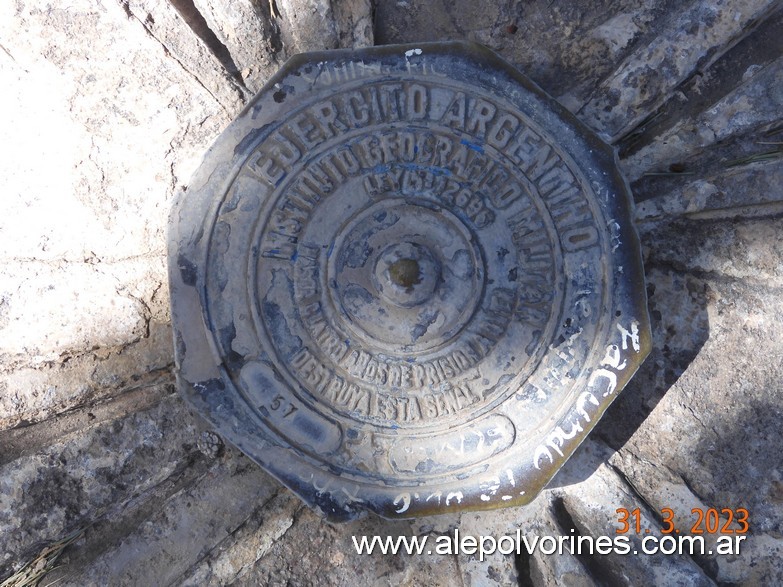 Foto: Piedra del Águila - Punto Nodal N°57 IGM - Piedra del Aguila (Neuquén), Argentina