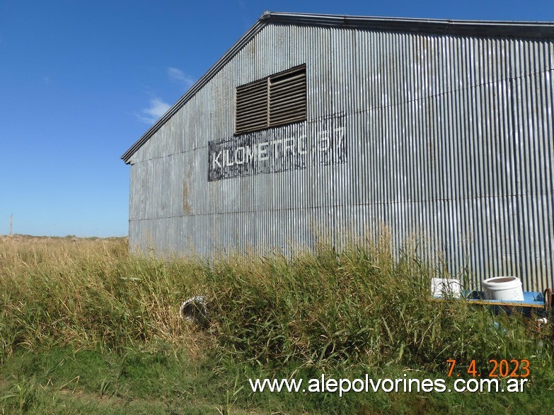 Foto: Estación Km 57 FCBAR - Cavanagh (Córdoba), Argentina