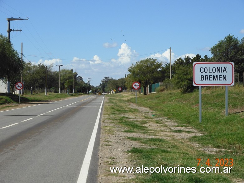 Foto: Colonia Bremen - Acceso - Colonia Bremen (Córdoba), Argentina