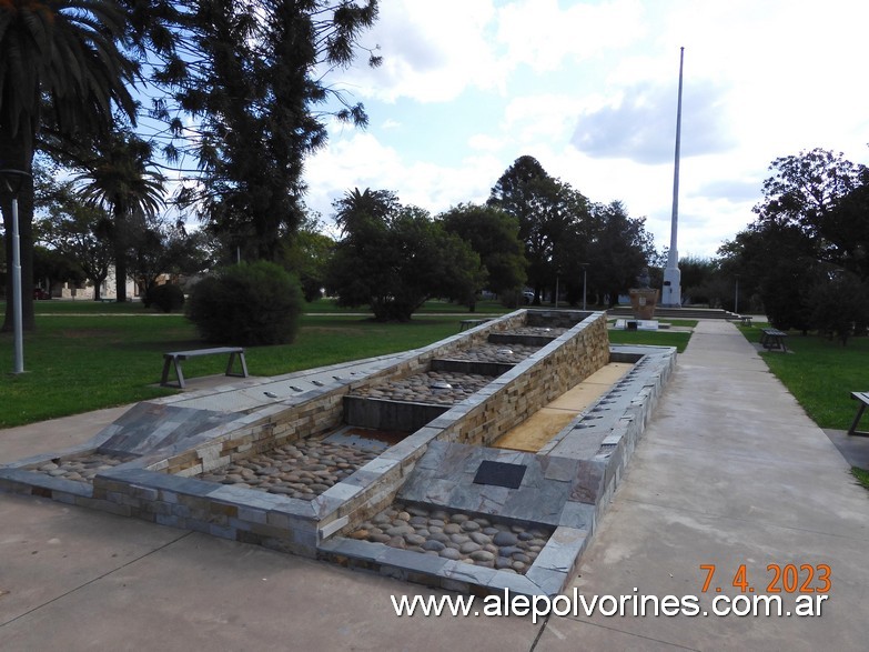 Foto: Coronel Baldissera - Plaza 9 de Julio - General Baldissera (Córdoba), Argentina